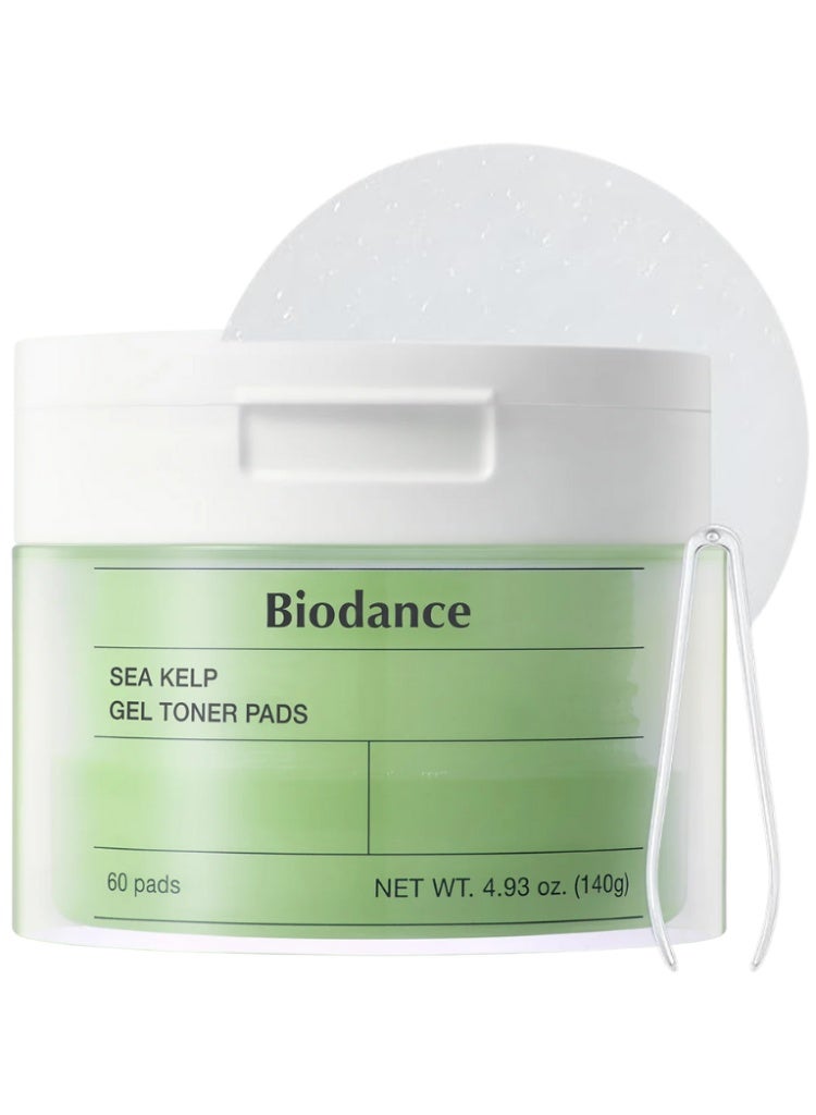 Biodance Sea Kelp Gel Toner Pads – Hydrating, Soothing & Pore-Care Korean Kelp Pads for Glowing, Balanced Skin - Image 1